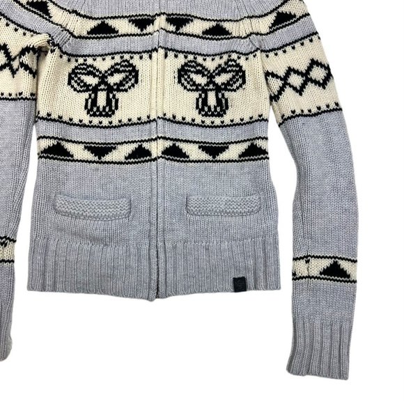 COPY - TNA *Aritzia* Lambswool Zip Up Knit Sweater (Small) - Picture 3 of 7